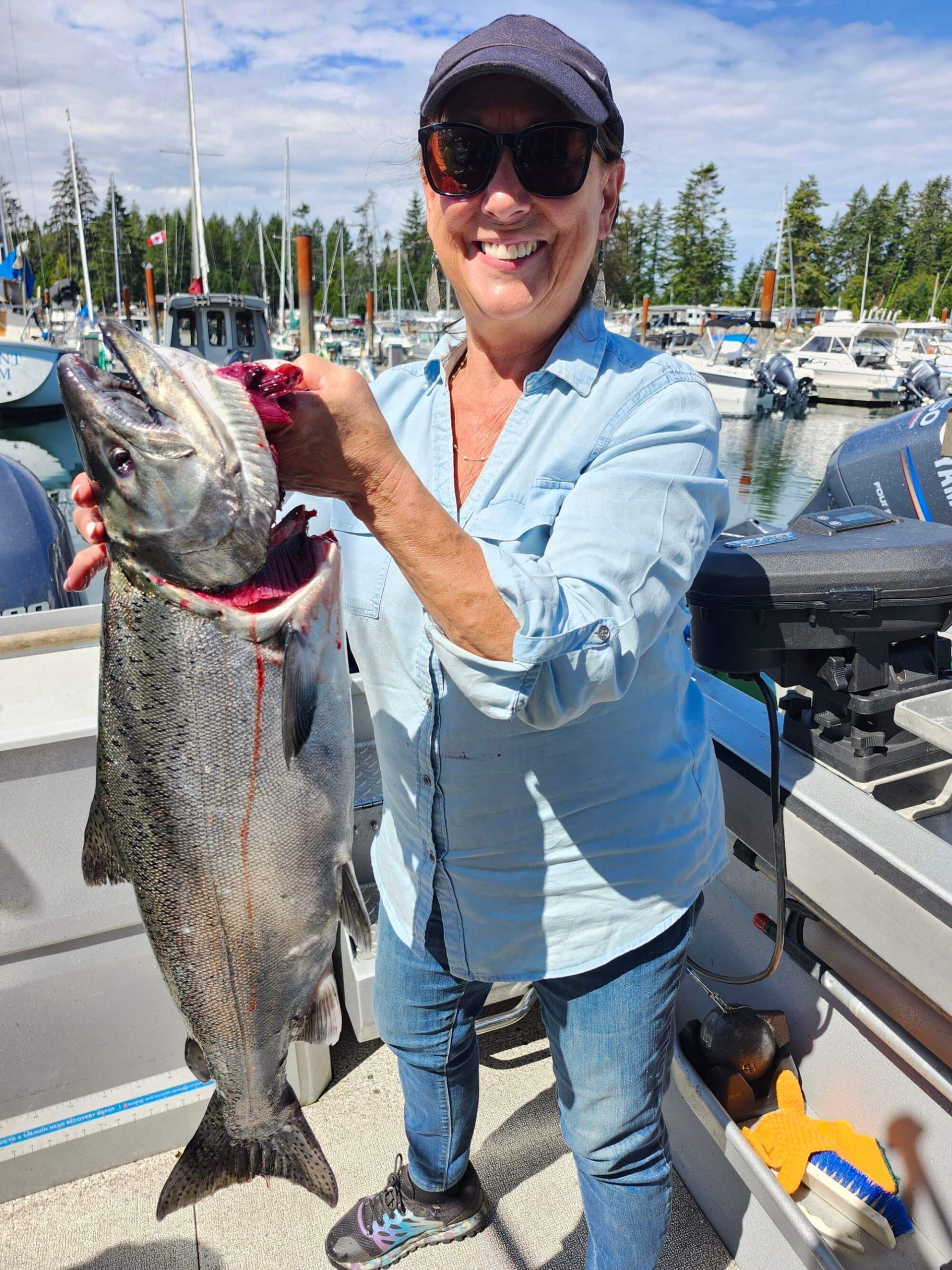 Nothing like fresh salmon