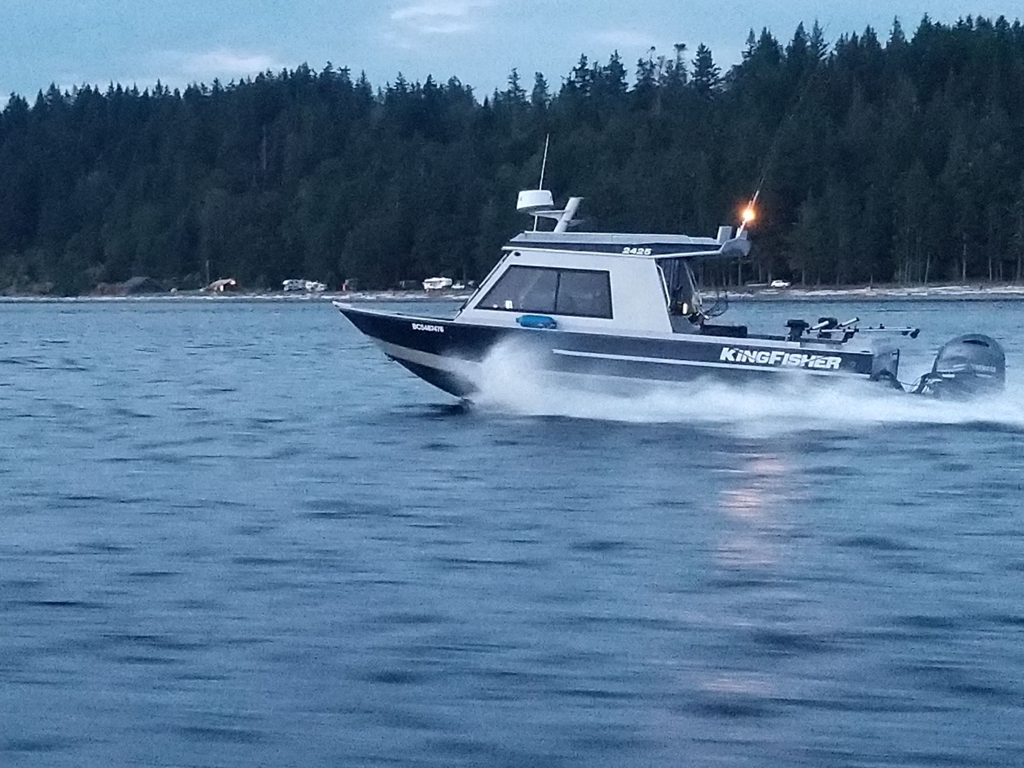 The Kingfisher boat