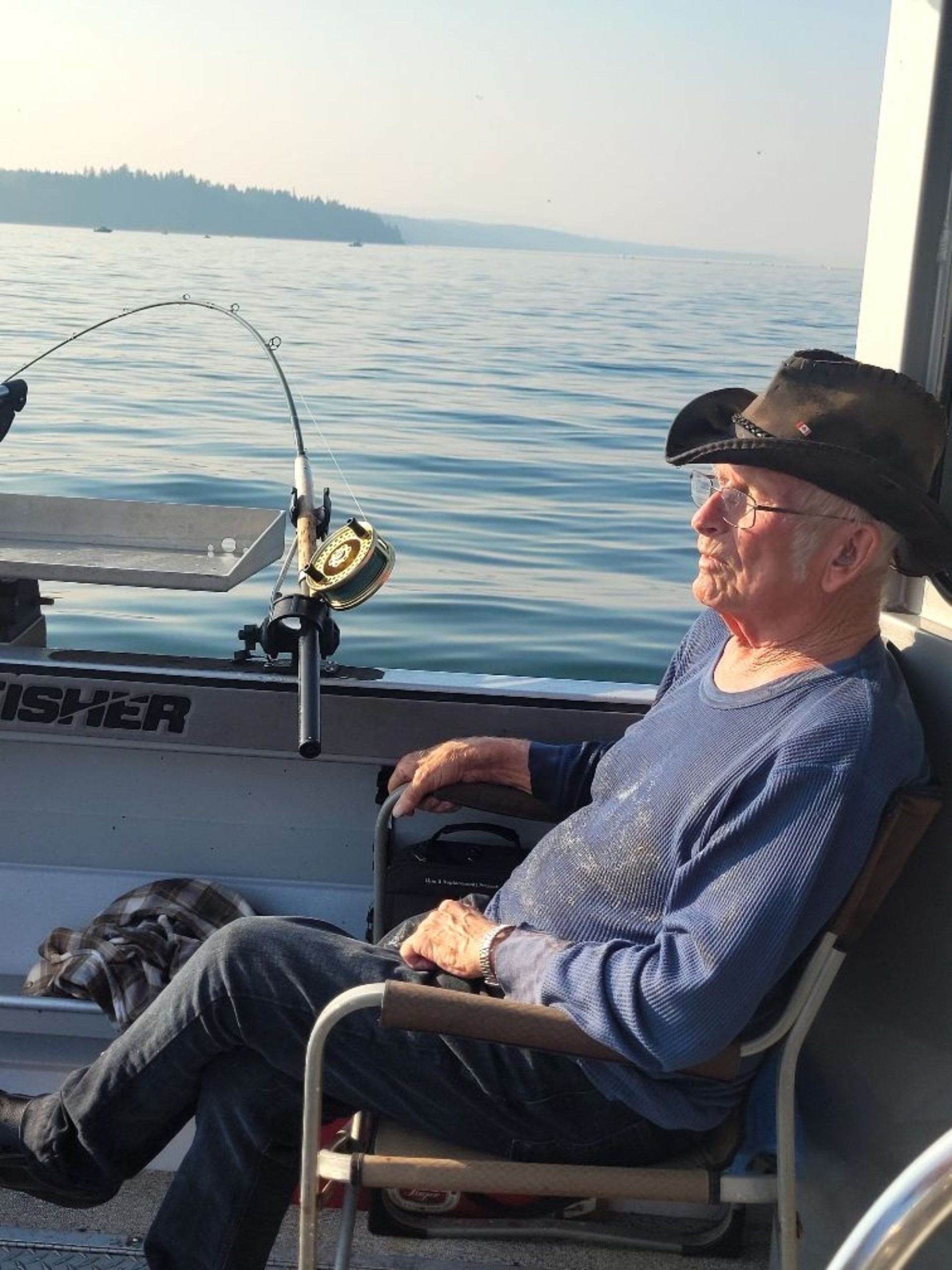 Part of a successful fishing trip is sitting back and enjoying the ambience.