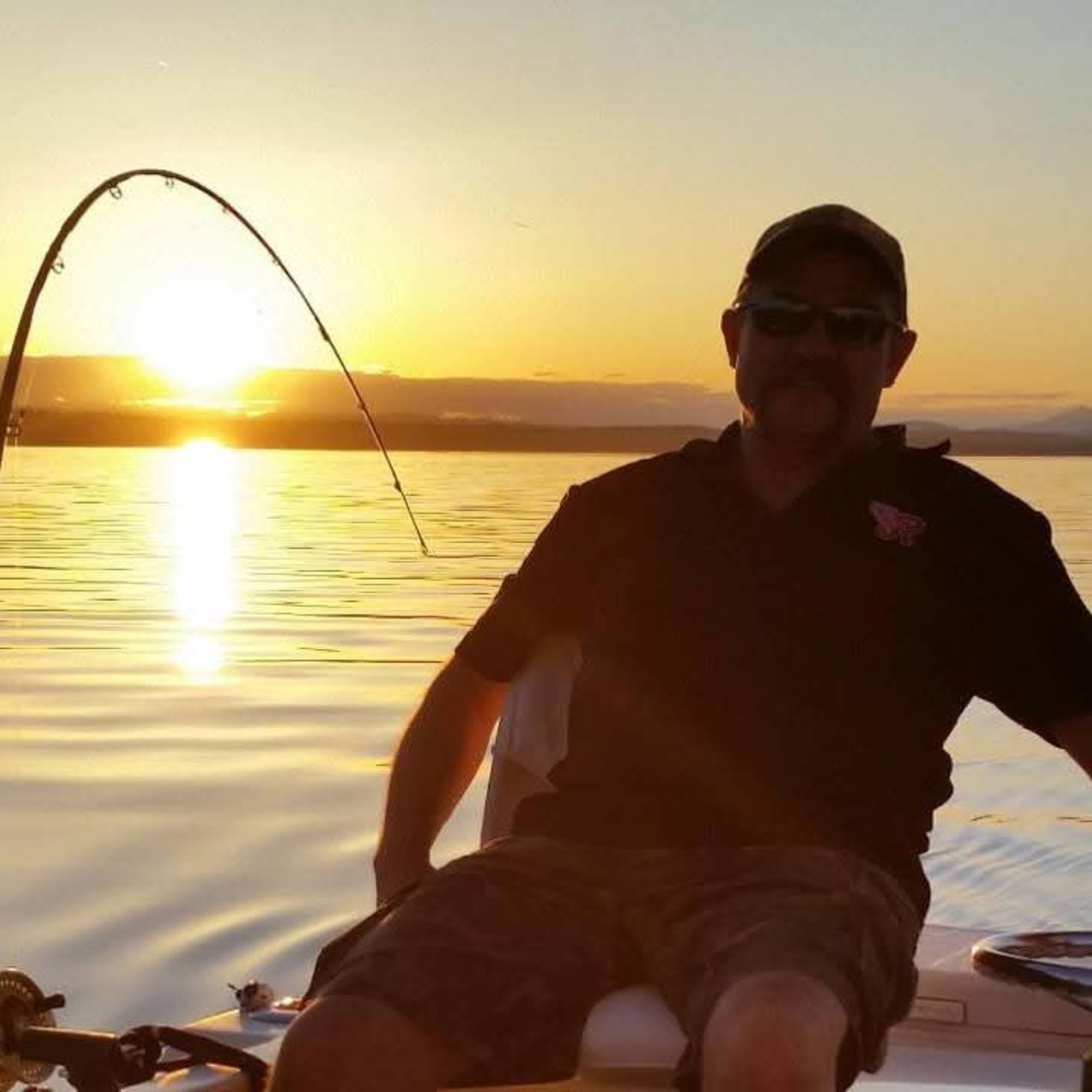 Enjoying the peaceful waters off Vancouver Island
