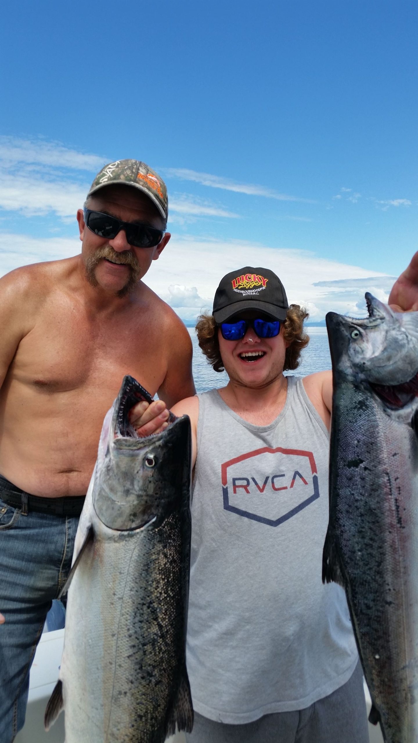 Check out these salmon!