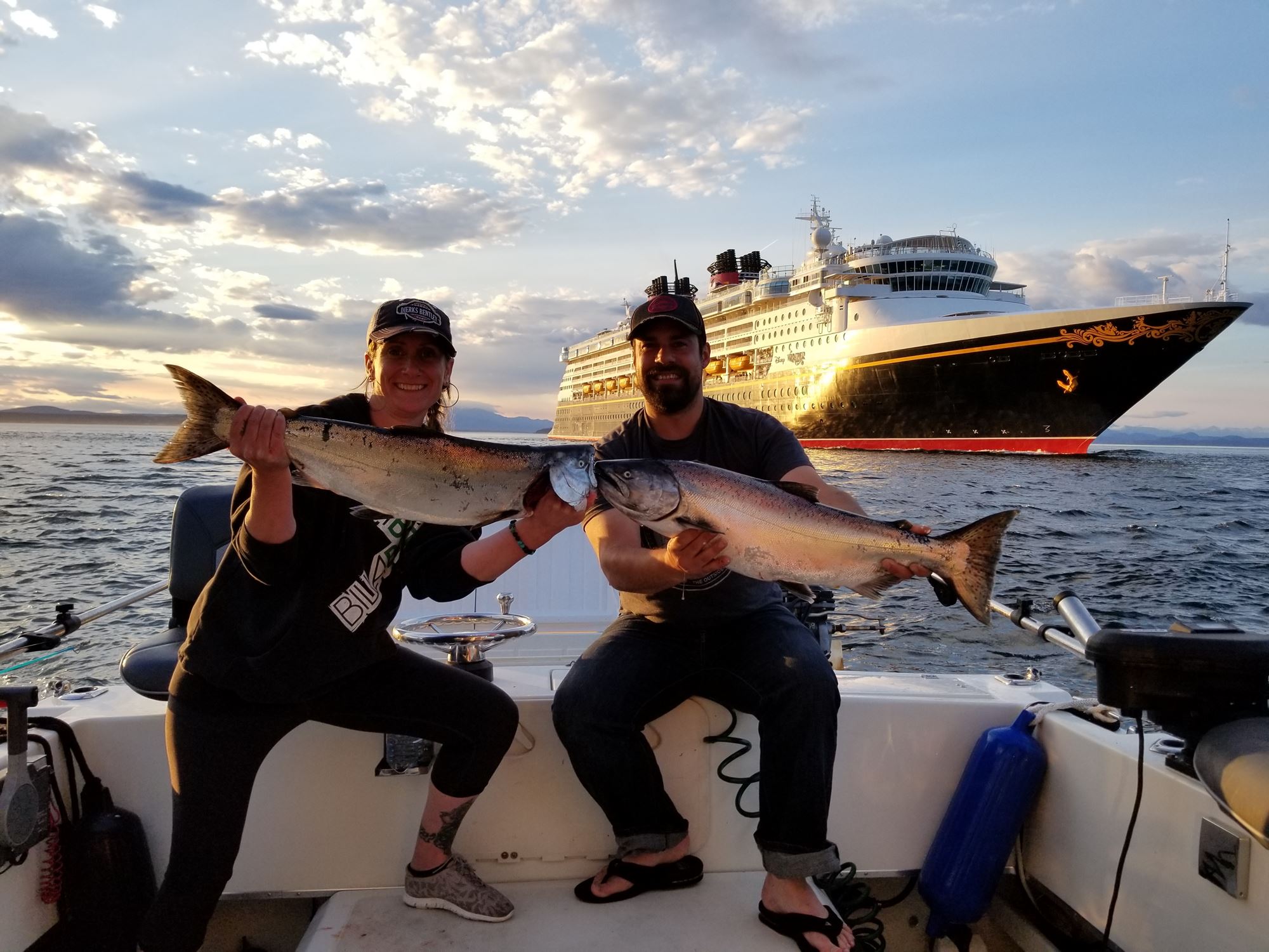 Salmon Fishing Miracle Beach
